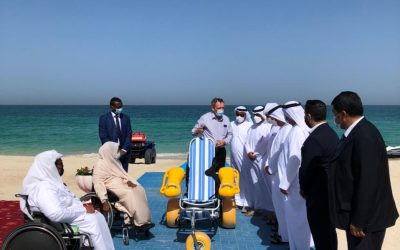 Al Hamriyah Public Beach becomes Accessible.