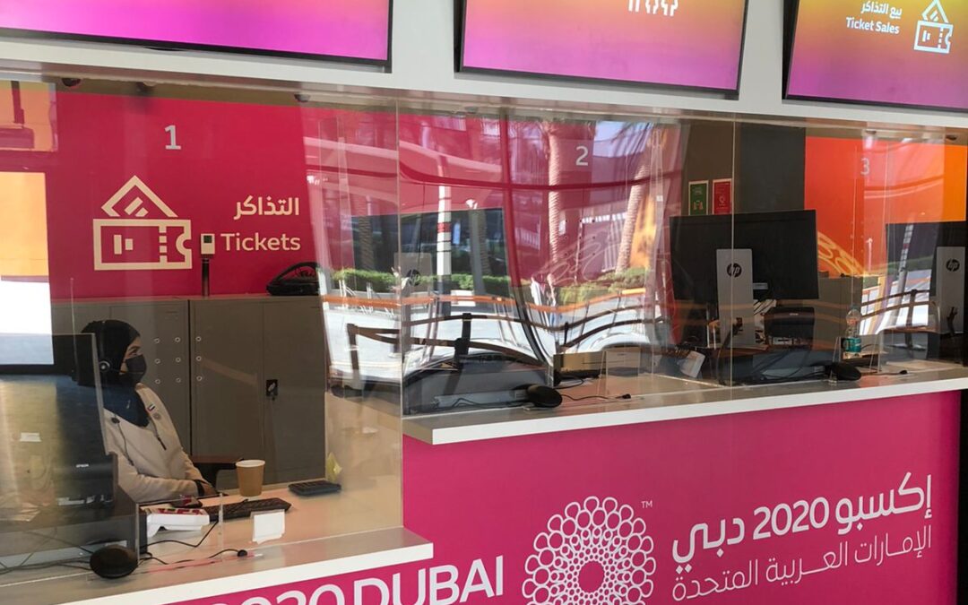 Window intercom systems create clear communication at Dubai Expo 2020