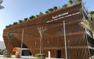 The Green Arch Belgium Pavilion at Expo 2020 welcomes people with all abilities.